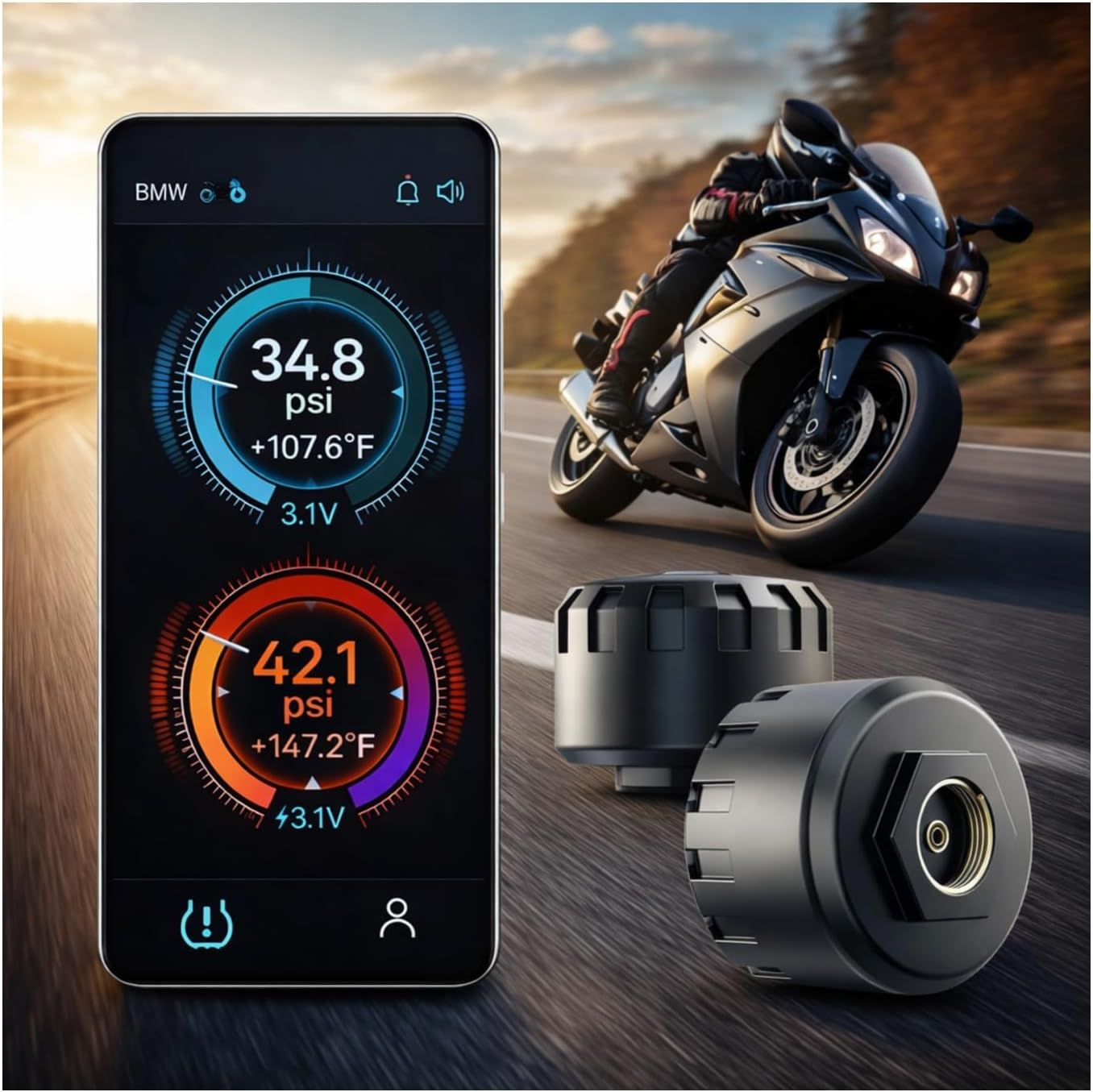 Hyphoon tire pressure monitoring products for vehicles